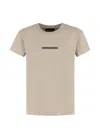 Dsquared2 Logo-print T-shirt In Neutrals