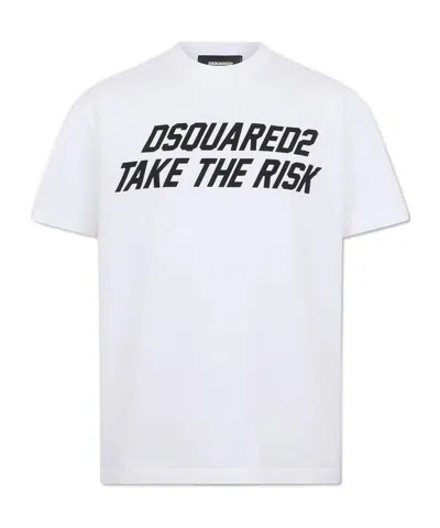 DSQUARED2 LOGO-PRINT T-SHIRT
