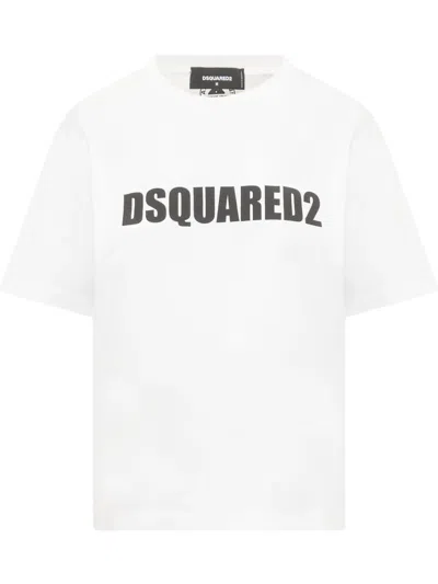 Dsquared2 Logo-print T-shirt In White