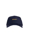 Dsquared2 Logo-printed Distressed Baseball Cap In Black