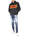 Dsquared2 Dsquared Logo Printed Sweatshirt In Black