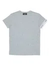Dsquared2 Logo-trim T-shirt In Gray