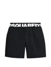 Dsquared2 Logo-waistband Boxers In Black