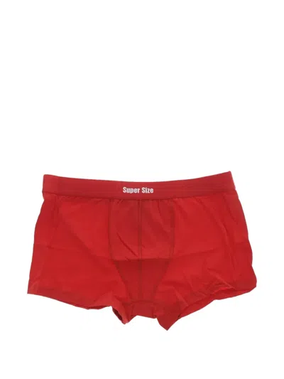Dsquared2 Logo-waistband Boxers In Red