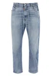 Dsquared2 Light Blue London Bro Jeans In Blue