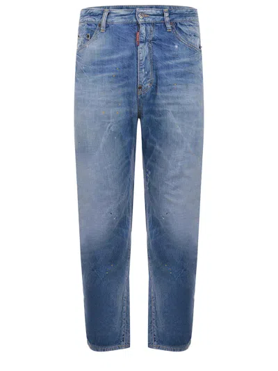 Dsquared2 "london Bro" Jeans Made Of Denim.