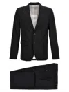Dsquared2 Pinstripe-pattern Three-piece Suit In Black