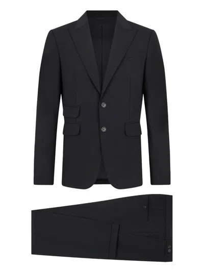 Dsquared2 London Single-breasted Blazer In Black