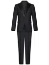 Dsquared2 Single-breasted Suit With Satin Lapel