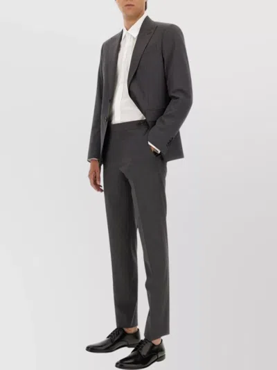 Dsquared2 "london" Suit Back Vent In Gray