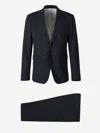 Dsquared2 Virgin-wool Single-breasted Suit In Blue