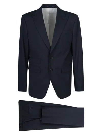 Dsquared2 London Suit In Blue