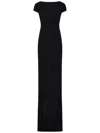 Dsquared2 Jersey Maxi Dress In Black