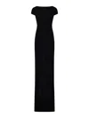 Dsquared2 Jersey Maxi Dress In Black