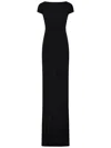 Dsquared2 Jersey Maxi Dress In Black