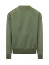 Dsquared2 Long Fit Military Knit Pullover In Green