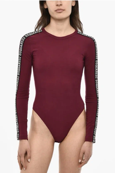 Dsquared2 Long Sleeve Body With Logo Bands