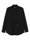 Dsquared2 Long-sleeve Button-up Shirt In Black