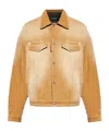 Dsquared2 Long Sleeve Casual Jacket In Brown