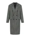 Dsquared2 Long Sleeve Coat In Gray