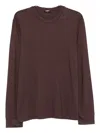 Dsquared2 Long-sleeve Crew-neck Sweater In Brown
