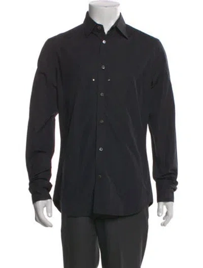 Pre-owned Dsquared2 Long Sleeve Dress Shirt In Black
