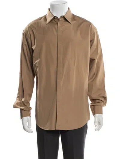 Pre-owned Dsquared2 Long Sleeve Dress Shirt W/ Tags In Neutral