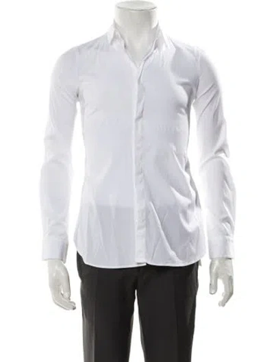 Pre-owned Dsquared2 Long Sleeve Dress Shirt In White