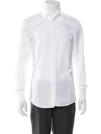 Pre-owned Dsquared2 Long Sleeve Dress Shirt In White