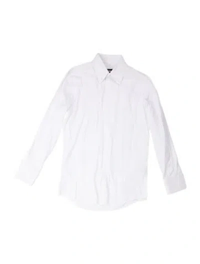 Pre-owned Dsquared2 Long Sleeve Dress Shirt In White