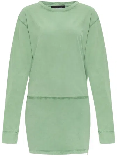 DSQUARED2 LONG-SLEEVE MINI DRESS