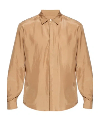 Dsquared2 Long Sleeve Shirt In Brown