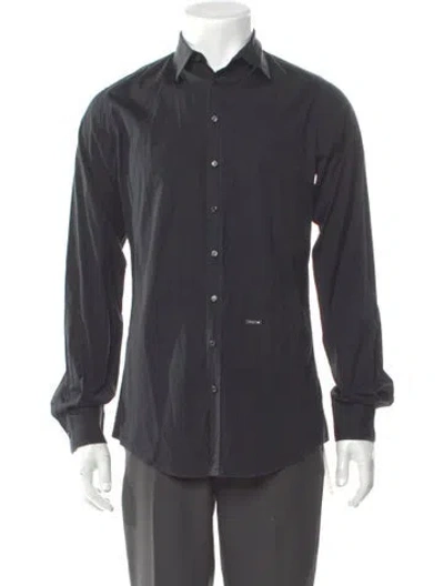 Pre-owned Dsquared2 Long Sleeve Shirt In Gray