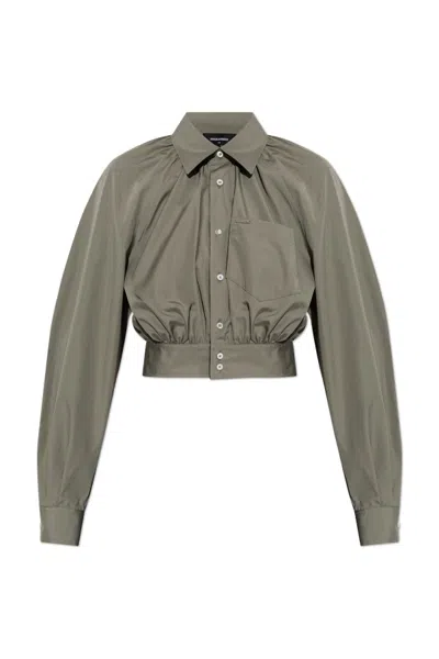 Dsquared2 Long Sleeve Shirt In Green