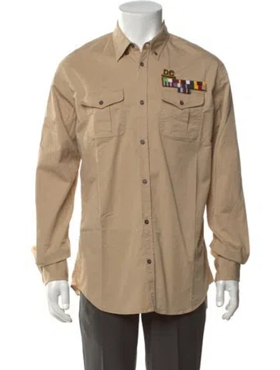 Pre-owned Dsquared2 Long Sleeve Shirt W/ Tags In Neutrals