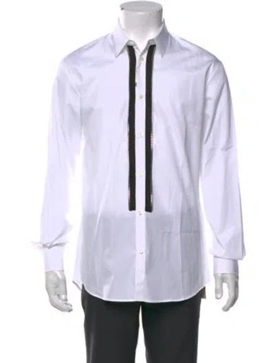 Pre-owned Dsquared2 Long Sleeve Shirt In White