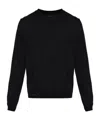 Dsquared2 Logo-embroidered Pouch-pocket Sweater In Black