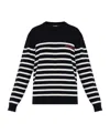 Dsquared2 Striped-pattern Wool Sweater In Multi