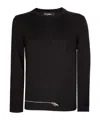 Dsquared2 Long Sleeve Sweater In Multi