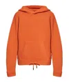 Dsquared2 Kangaroo-pocket Hooded Sweater In Orange