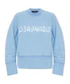 Dsquared2 Long Sleeve Sweatshirt In Blue