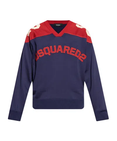 Dsquared2 Long Sleeve Sweatshirt In Black