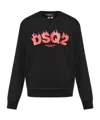 Dsquared2 Man Sweatshirt Black Size L Cotton In Black