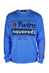 Dsquared2 Long Sleeve T-shirt In Blue