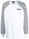 Dsquared2 Long-sleeve T-shirt In Weiss