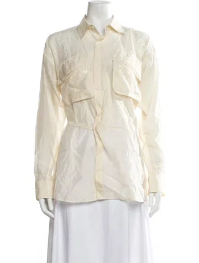 Pre-owned Dsquared2 Long Sleeve Top In Neutral