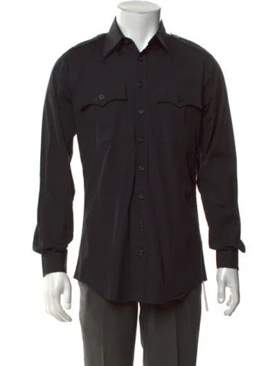 Pre-owned Dsquared2 Long Sleeve Western Shirt In Black