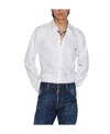 Dsquared2 Long Sleeved Buttoned Shirt In White