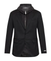 Dsquared2 Long-sleeved Casual Jacket In Black