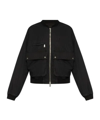 Dsquared2 Long-sleeved Casual Jacket In Black